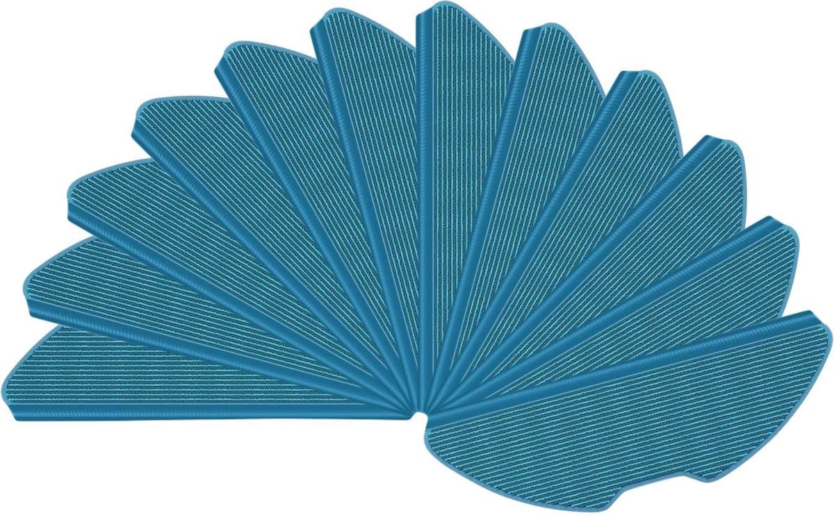 Philips 2000 en HomeRun 3000 Aqua Dweilpads (12 Stuks, Plus.Parts® alternatief voor XV1430/00) — afbeelding 1