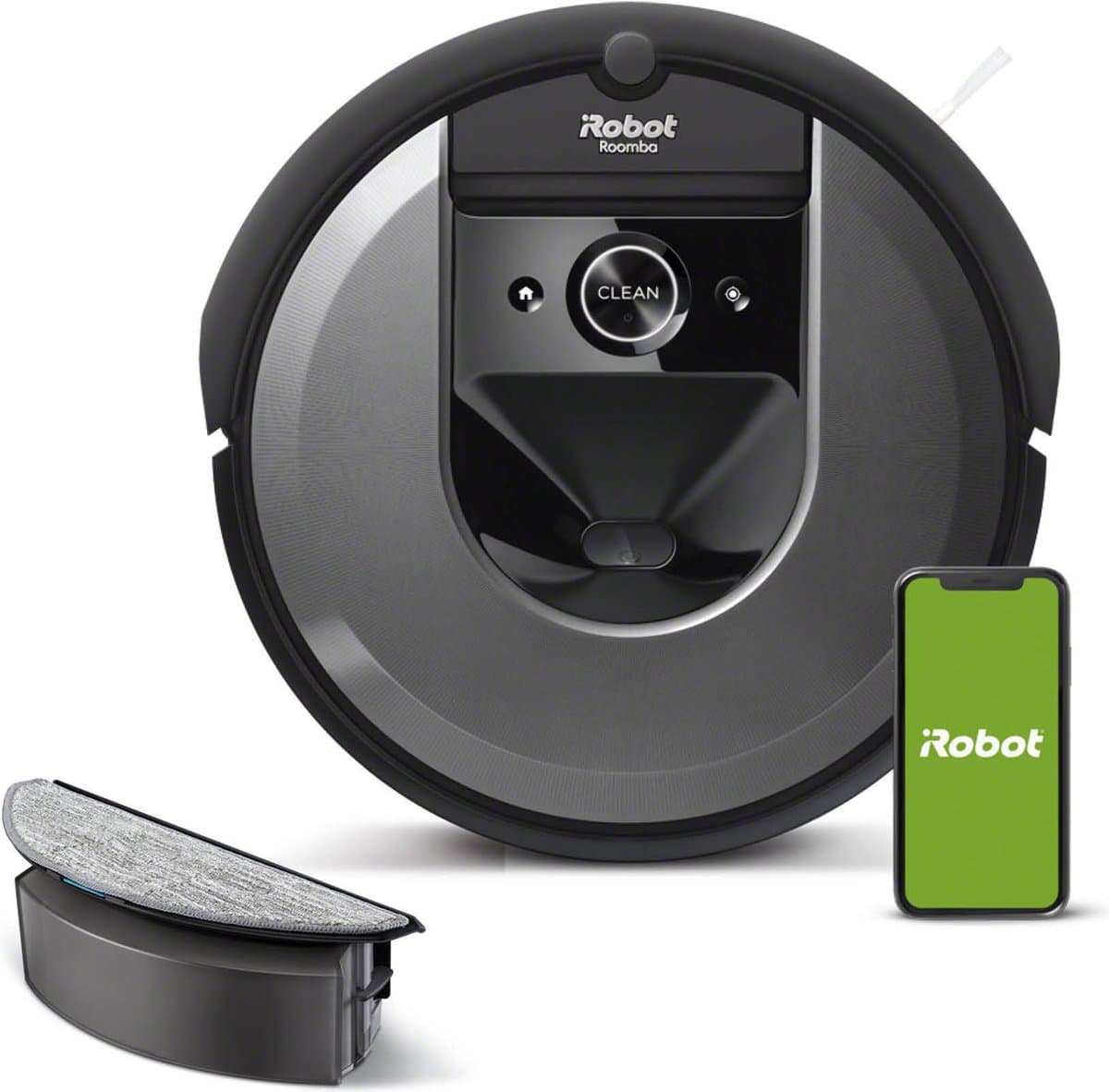 iRobot Roomba Combo® i8 - Robotstofzuiger met Dweilfunctie - Met Laadstation - Ideaal voor Huisdieren - i8178 — afbeelding 1