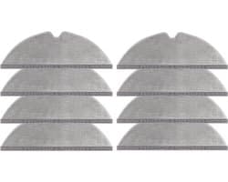 8 stuks Dweilpad vervanging voor Dreame D20 / D20 Pro Plus robotstofzuiger, accessoires, wisserdoek, pads, robotstofzuiger, reserveonderdelen, langdurig gebruik, wasbaar, reserveonderdelen