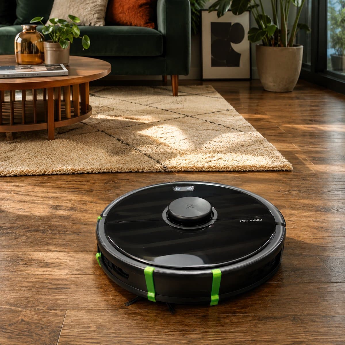 Bumper Geschikt voor Roborock S5 Max – Robotstofzuiger Beschermrand – Anti Vastloop Beschermer – Drempelhulp – Stootrand — afbeelding 1