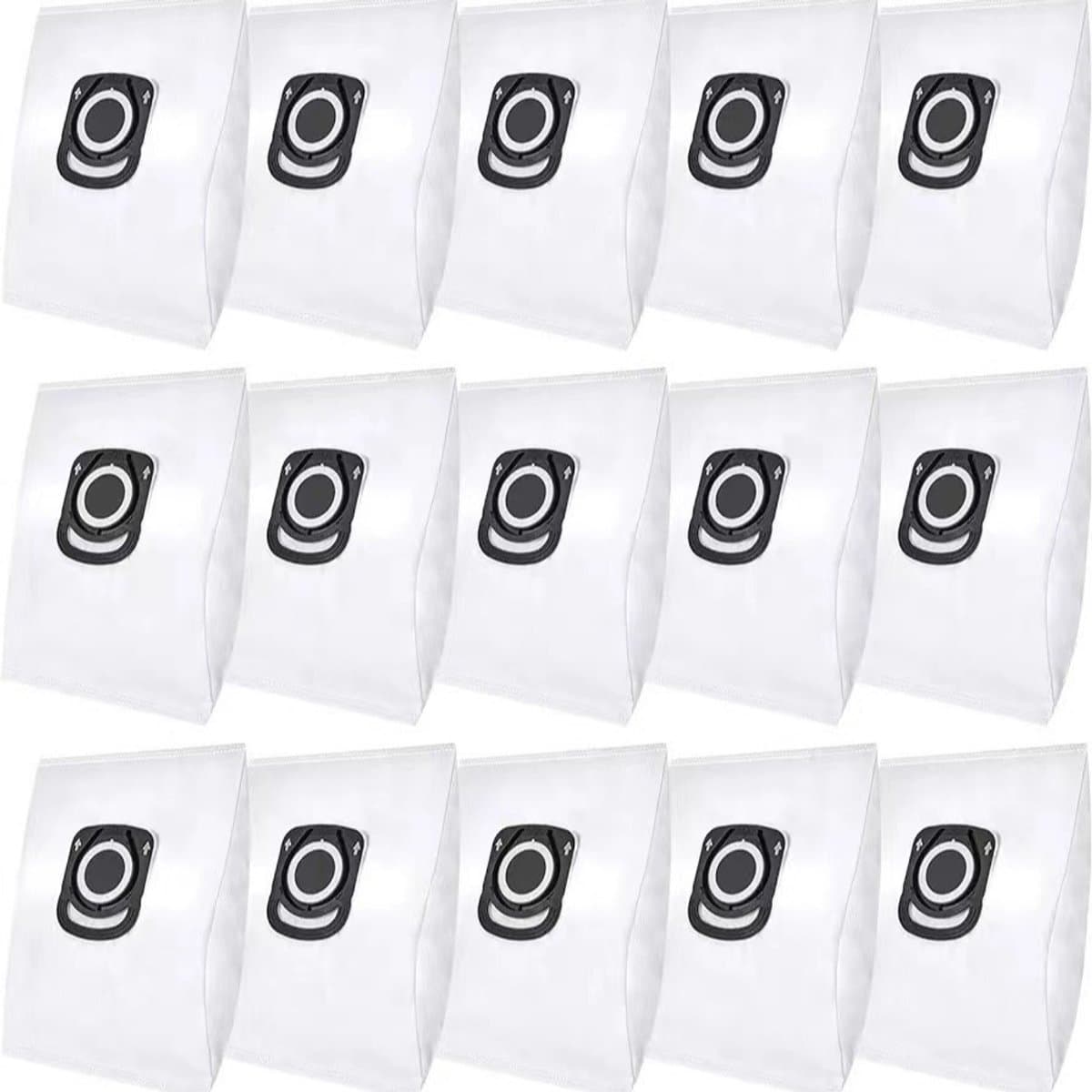 15 stuks Vervangende filterzakken - voor robotstofzuigers -compatibel met Rowenta ZR200520/540/720/ZR200540/ZR200720/RO64xx/RO63xx/RO68xx/RO39x — afbeelding 1