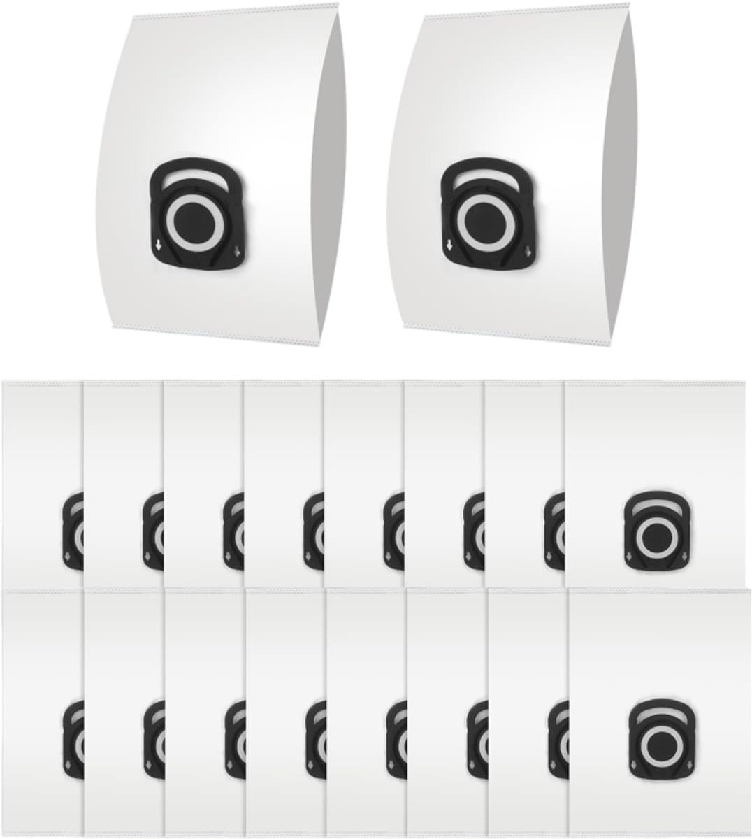 20 stuks zakken voor Rowenta Hygiene + ,ZR200520 ZR200720 stofzuiger- compatibel met Silence Force- Compact Power- X-Trem Power (RO64xx, RO63xx, RO68xx, RO39xx) — afbeelding 1