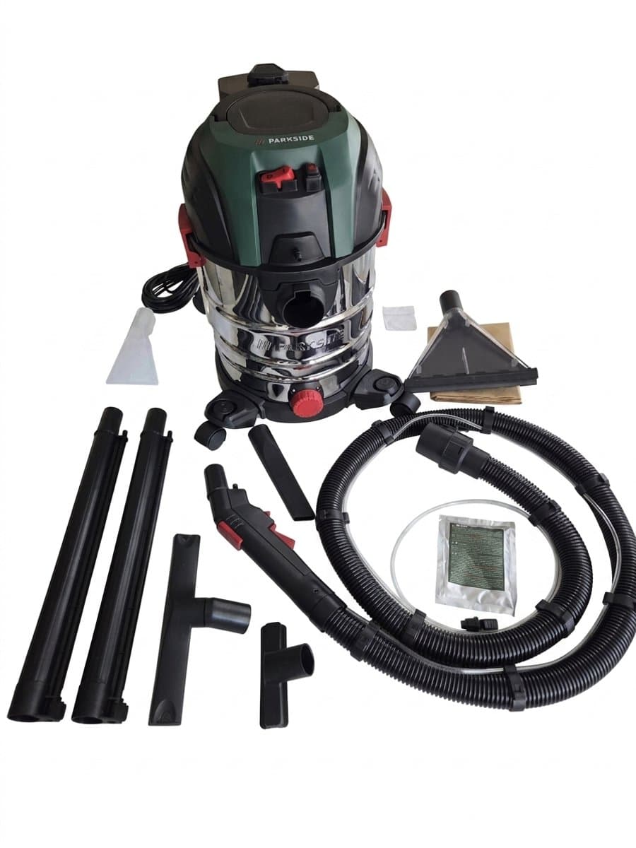 PARKSIDE® Tapijtreiniger - 1600W - 20L - Ideaal voor het reinigen van tapijten, stoffering, harde vloeren & droogzuigen — afbeelding 1
