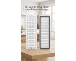 Set van 2 - Vervangend HEPA Filter Geschikt voor Xiaomi Mi Robot / Roborock S5 / T6 / T7 - Robotstofzuiger Accessoires