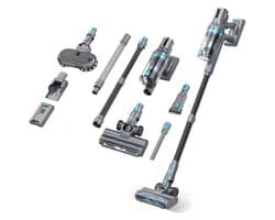 Kymo 2 in 1 Draadloze Stofzuiger met Dweilfunctie - 450W - 33kPa - Stofzuiger Zonder Zak - Steelstofzuiger Draadloos op Accu - Stofzuigen en Dweilen - Kruimeldief - Handstofzuiger - Snoerloze Stofzuiger - 62 Min Accu
