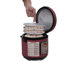 Automatische knoflookfermentator - 5 l, paars
