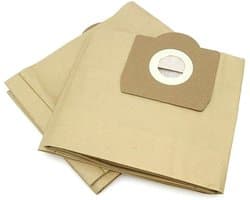 Replacements® 5 papieren stofzuigerzakken geschikt voor o.a. Kärcher WD3 - 6.959-130.0