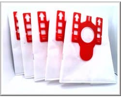 Stofzuigerzak Universele Miele 5x stofzuigerzakken Miele F/J/M + 1 knipfilter microfiber