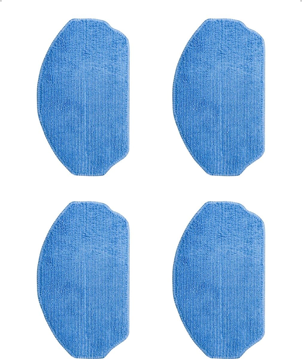 CleanWise Henk - 4 Dweildoeken - Dweilpads voor robotstofzuiger CleanWise Henk — afbeelding 1