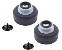 Oplossing Tank Cap voor Stofzuiger Tapijtreiniger - Vervangende Onderdelen (2 stuks)