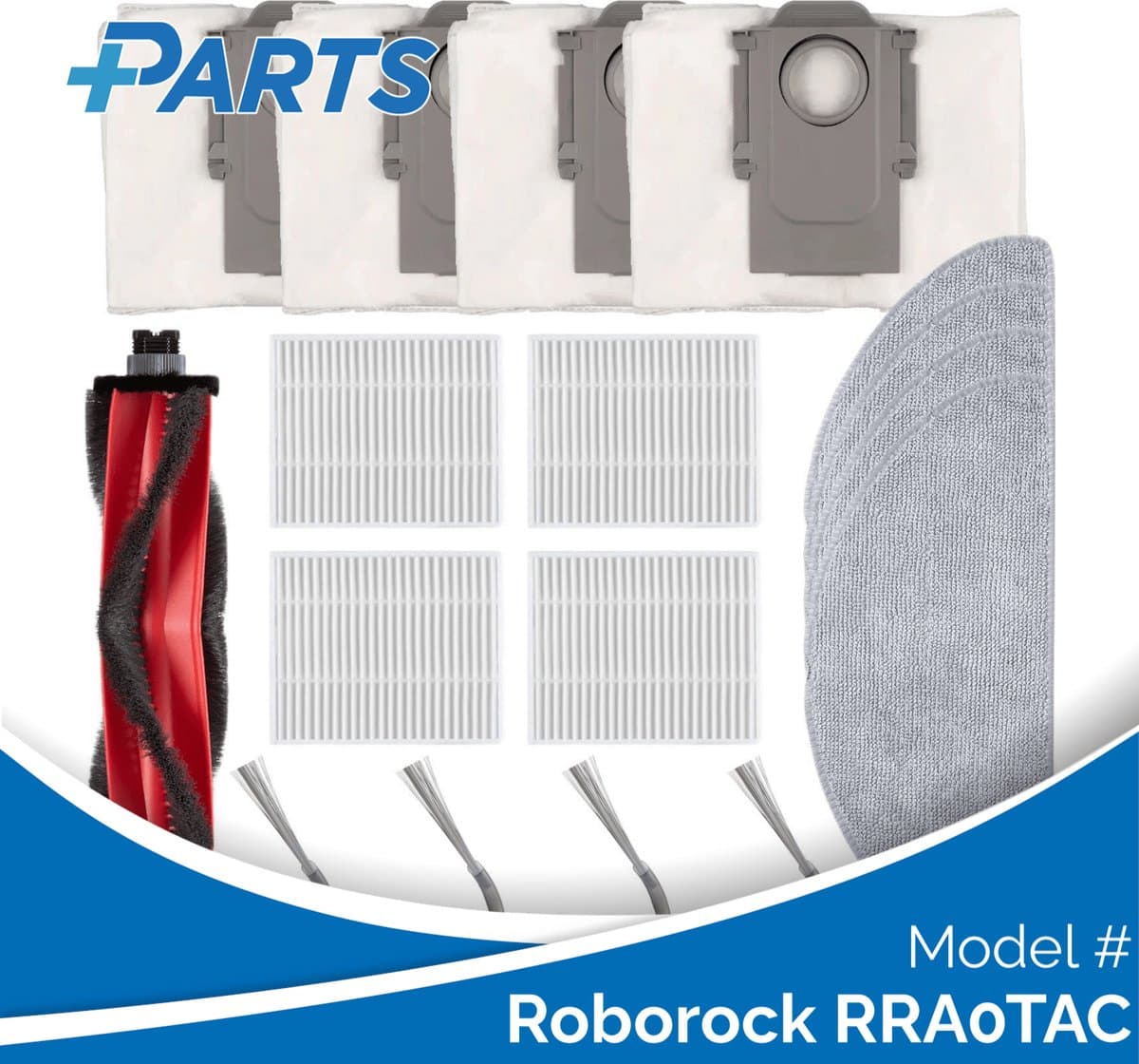 Roborock RRA0TAC Onderhoudsset (Plus.Parts® alternatief voor Q7 M5/L5 MAINTENANCE SET) — afbeelding 1