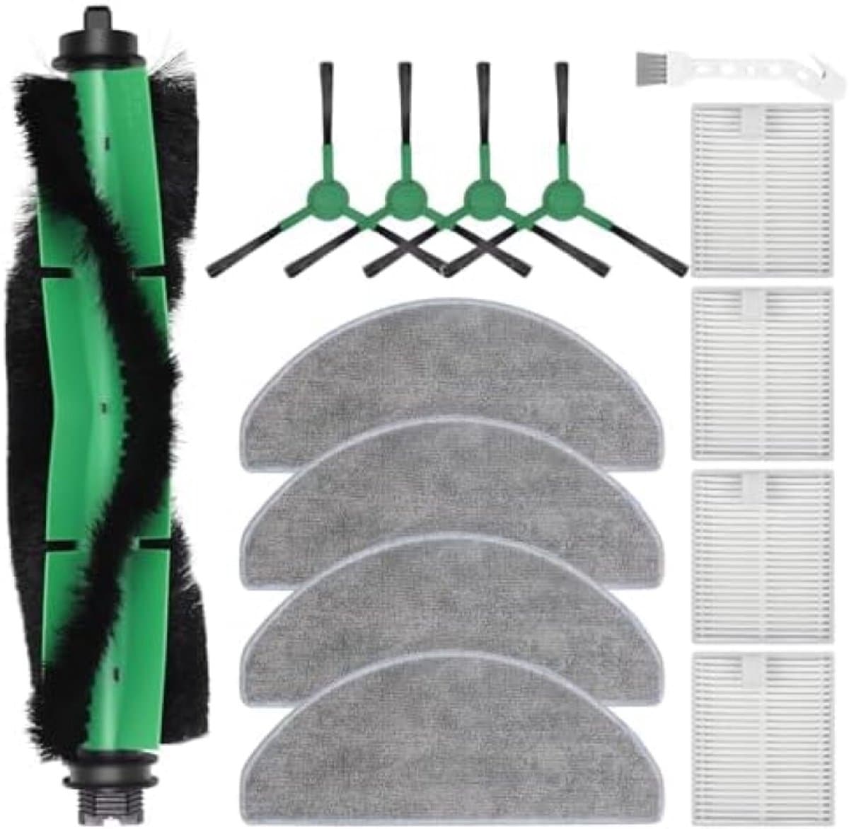 PromoHome Vervangingsset Geschikt voor voor iRobot Roomba Combo Essential zuig- en Dweilrobot (Y0112 Y0110 Y0512 Y0510), 105 Combo, — afbeelding 1
