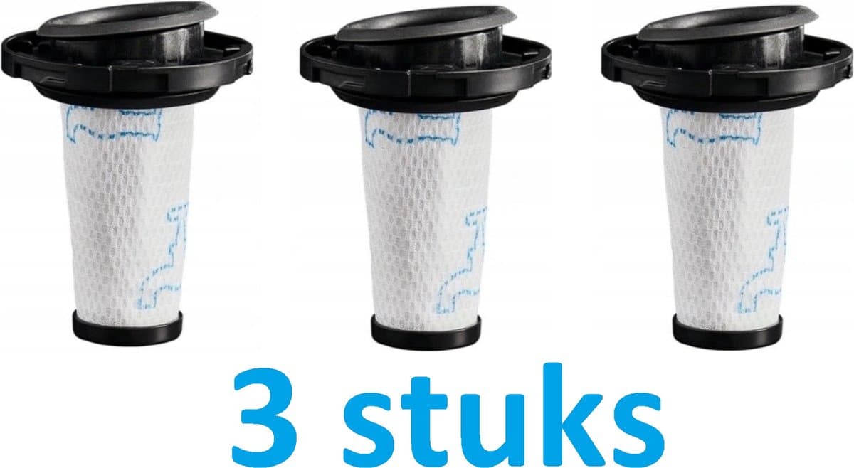 3 x filter voor TEFAL X-Force FLEX 9.60 AQUA TY20C4, X-Nano - Hoogwaardige vervanging - ROWENTA X-FORCE FLEX 9.60 AQUA TY20C7 - X-Force Flex 9.60 animal careTY2079 - X-FORCE FLEX 9.60 AQUA TY20C4 - Tefal X-Nano TY1129 - Tefal X-Force Flex 9.60 TY2039 — afbeelding 1