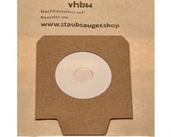 vhbw 10 stuks stofzakken, compatibel met de Nilfisk VP930 PRO HEPA HF, VP930 PRO HEPA S2 en VP930 PRO HEPA S2 HF stofzuigers – 34 cm x 17 cm, bruin