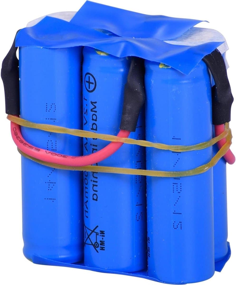 Stofzuiger Accu Set - Reserveonderdeel - Stofzuigen Thuis - Oplaadbaar - 12 Volt - Zwart — afbeelding 1