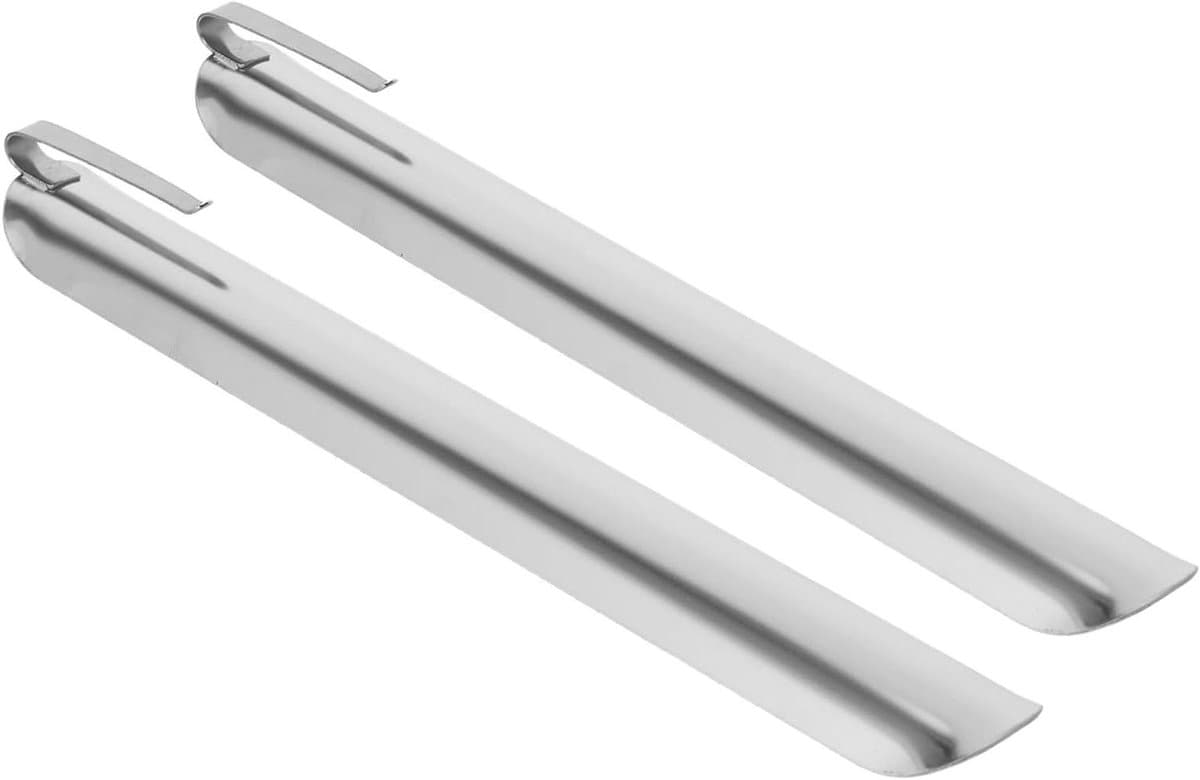 Kruimelvegers 2 stuks - Broodkruimelreiniger Tafelreiniger - Tafel schoonmaken - Roestvrij staal - 15.5 cm - Zilver — afbeelding 1