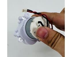 Zijborstel Motor - Reserveonderdeel Stofzuiger - Stofzuigen - Stille Bedrijf - 59 Gram - Zwart