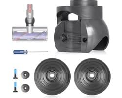 Verbinding voor Stofzuigerkop met Koppelingsmechanisme en Balwielen, Vervangende Accessoires voor Dyson V11 en V15, Hoogwaardige Stofzuigerkop met Torque en Balwielen