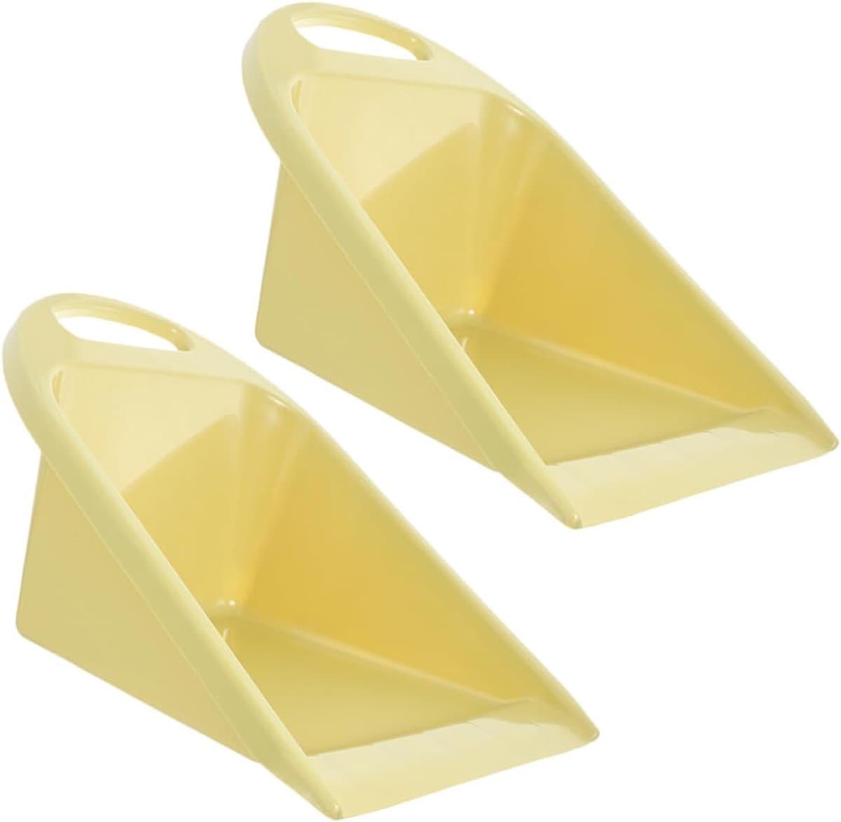 Stoffer Blikset - Handveger Set - Snel Opruimen - Ergonomisch Ontwerp - 28 x 22 x 145 cm - Geel — afbeelding 1