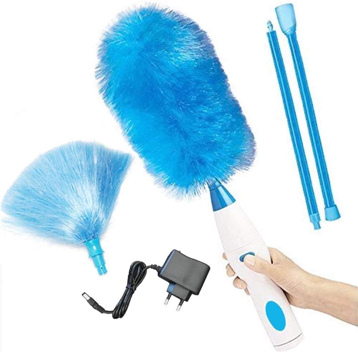 Elektrische Stoffer - Draadloze Schoonmaker - Stofvrij Huis - 360 Graden Rotatie - 450 Gram — afbeelding 1