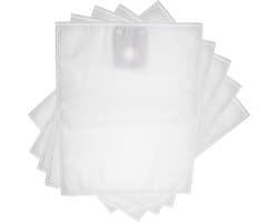 Stofzuigerzakken - Zuigzakken Microfleece - Stofzuigen Huis - Dubbellaags Scheurvast - 425 cm x 27 cm - Wit