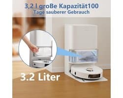 14 stofzuigerzakken voor Dreame L10s Ultra Gen 2/Gen 3, L40s Pro Ultra, X40/X50 Ultra Complete, X20/X30/X50, Aqua10 Ultra, Mova P50/Z60/P10/E30/V50 robotstofzuiger, 3,2 L