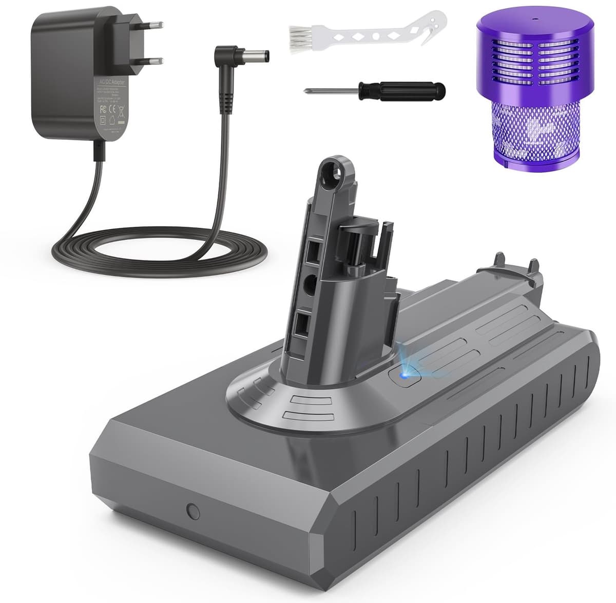 Stofzuigeraccu - 25,2 V - 3900 mAh - voor Dyson V11 — afbeelding 1