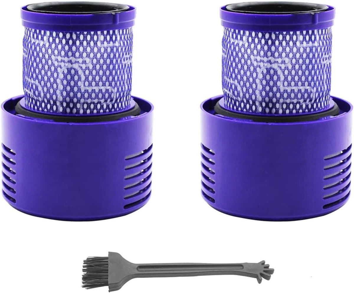 EGoods - 2-pack filters compatibel met stofzuiger V10 - Hoge kwaliteit HEPA filter - Vervangingsonderdelen voor Dyson V10 - Geschikt voor cyclonische modellen - Ideaal voor huishoudelijke luchtreiniging — afbeelding 1