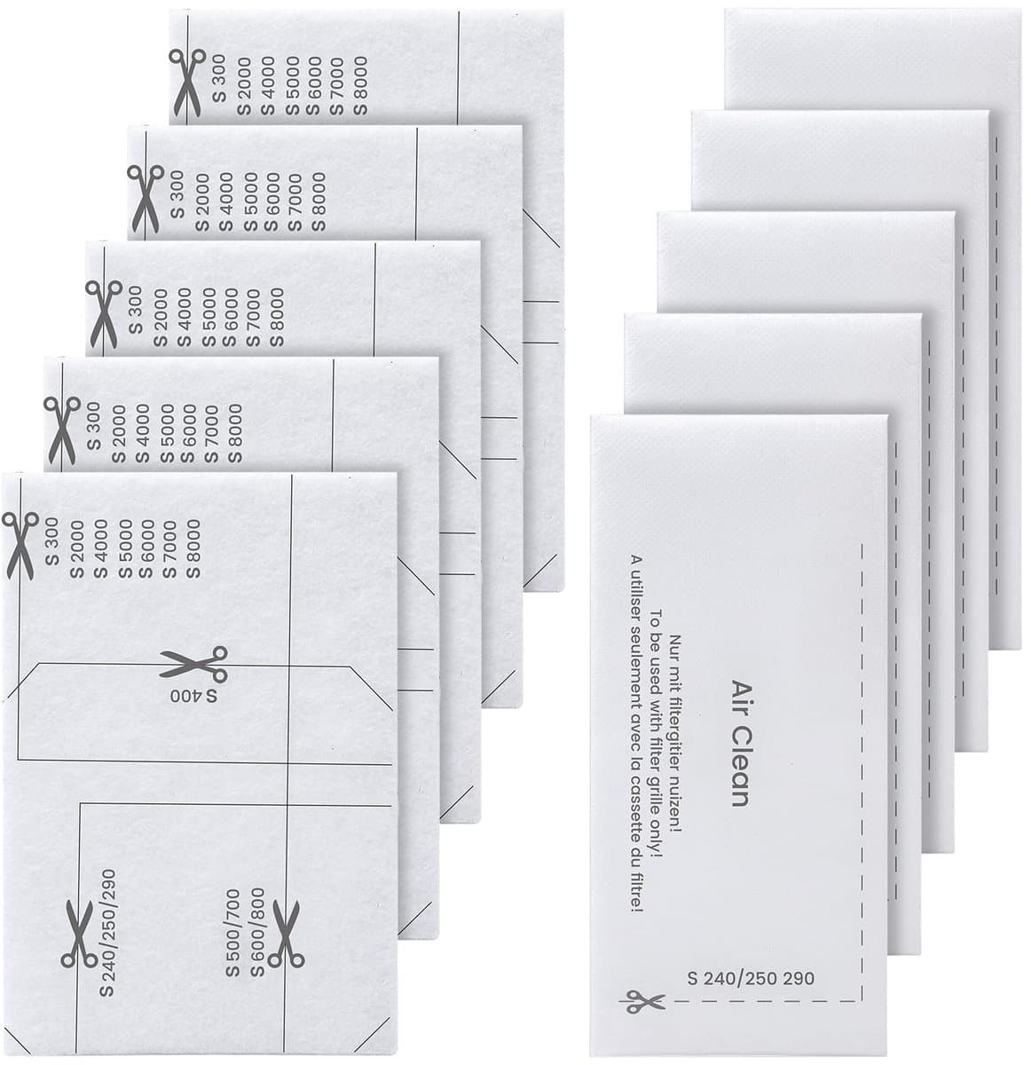 Stofzuigerfilters Set - Verbeterde Luchtkwaliteit - Geschikt voor Miele Stofzuigers — afbeelding 1