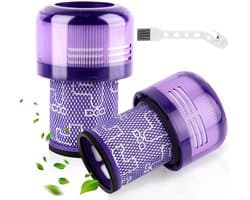 Dailygoods- HEPA-filters 2 stuks - vervangt 971517-01 - stofzuigerfilter - HEPA-filter Dyson V12 - luchtreiniger - hoge filtratiekwaliteit - Stofzuigerfilters