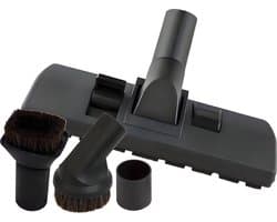 Opzetstuk set combi zuigmond en plumeau meubel borstels geschikt voor Philips, AEG, Karcher, Bosch, Numatic, Henry, Nilfisk Mondstuk, stofzuigervoet