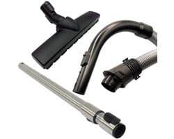 Fixem stofzuiger accessoire set compleet, geschikt voor Miele S4000 t/m S4999 - S5000 t/m S5999, 7330631 - Slang met greep telescoopbuis harde vloeren borstel - klik systeem - Service set