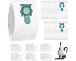 13 stuks - 10 vervangende stofzuigerzakken + 3 sets filterkatoen - compatibel met Miele TU Guard L1 / Guard S1 / CO Guard M1 - stofzuigeraccessoires (stofzakken)
