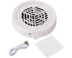 Nagel Stof Afzuiger - Elektrische Collector - Manicure Schoonmaak - Stille Werking - 15x15x4.5 cm