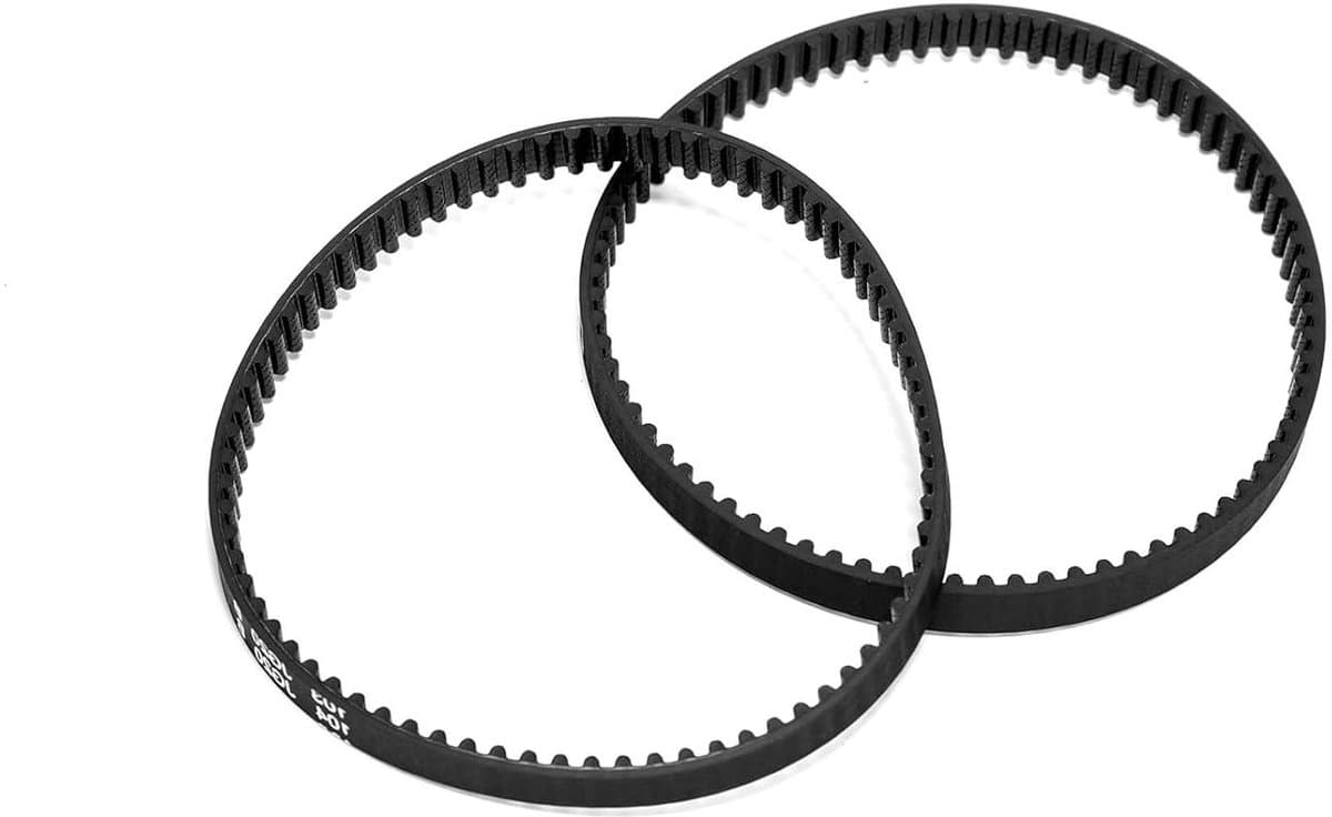 Stofzuiger Riem - Aandrijfriem Vervanging - Stofzuigen - V-vorm Ontwerp - 225 mm - Zwart — afbeelding 1