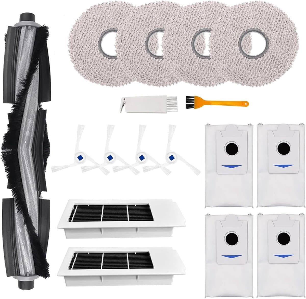 17-delige accessoirekit geschikt voor Ecovacs Deebot X2 / X2 Omni / X2 Pro stofzuiger — afbeelding 1
