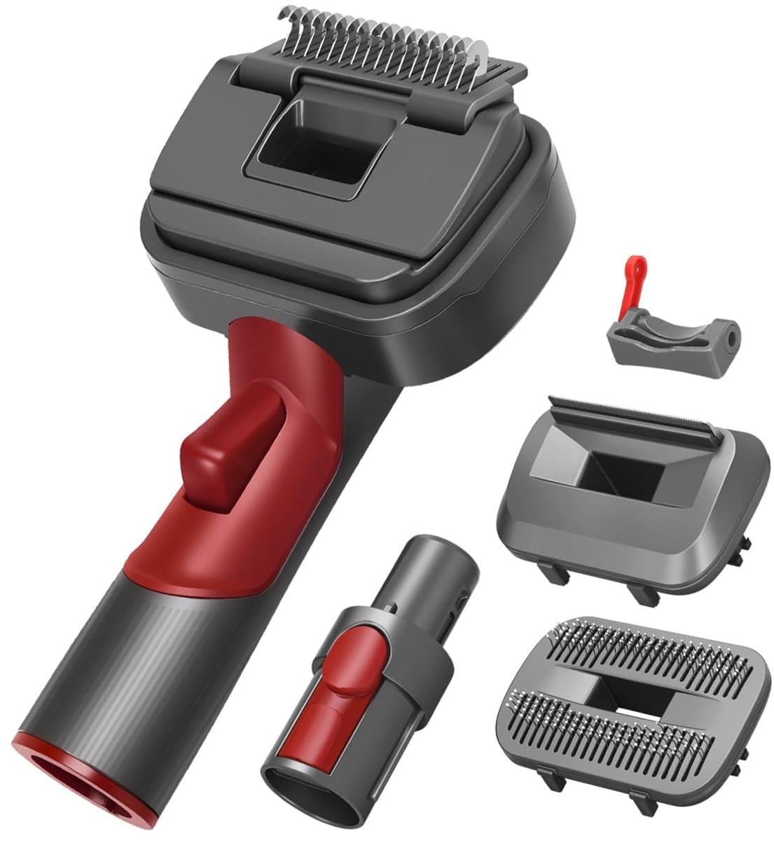 Inovra- Hondenhaarstofzuigerborstel 3-in-1 - Huisdier Borstel - Compatibel met Dyson V7/V8/V10/V11/V12/V15 - Verwijdert Klitten/Knopen - Voor Gezondere Vacht - Huisdierborstel — afbeelding 1