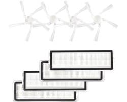 Stofzuigerborstel- en filterset - 8 stuks - voor Dreame W10/Pro