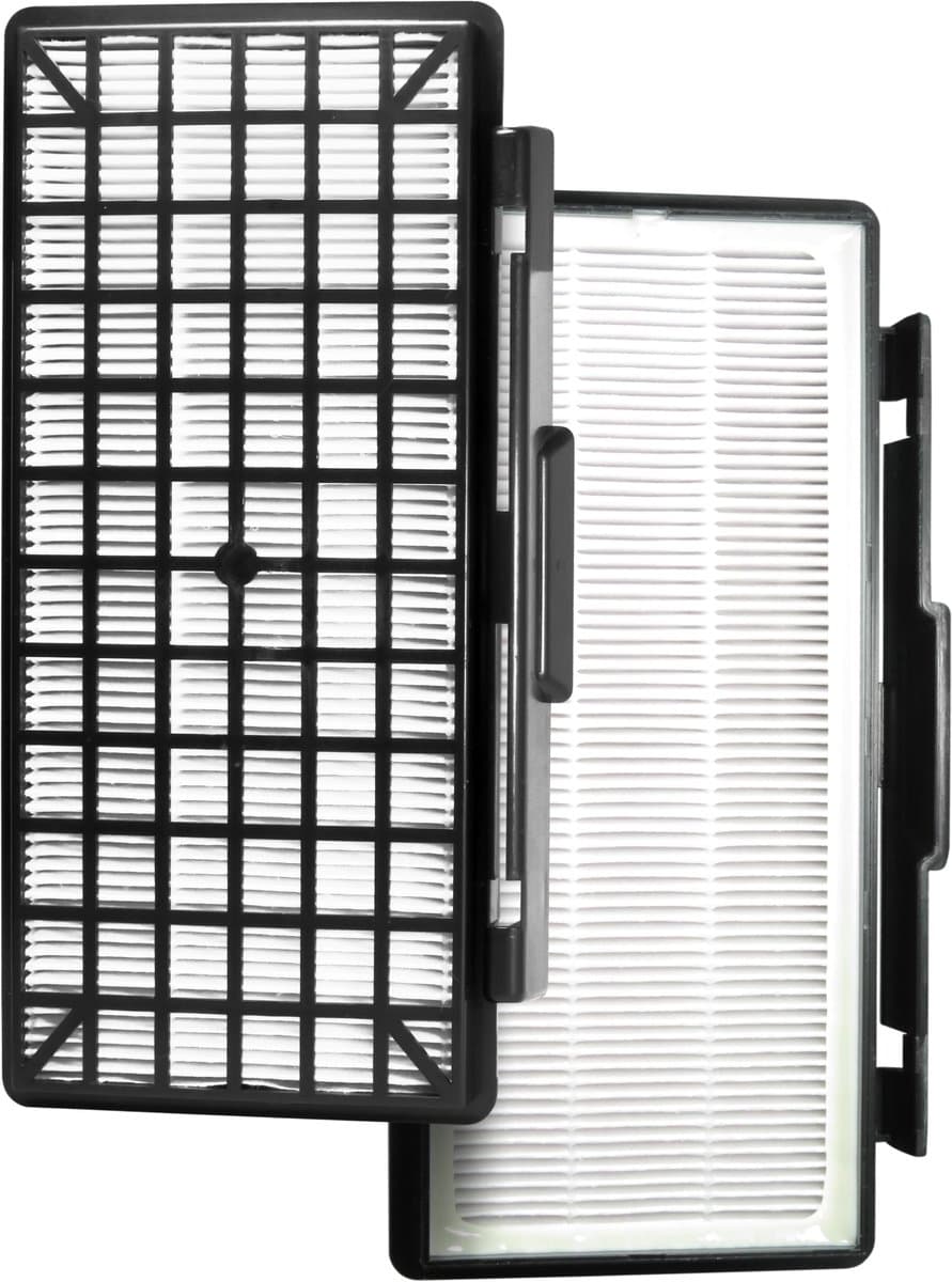 2x Dparts hepa filter geschikt voor Bosch en Siemens - hygiënefilter voor Free'e, VSZ 6 en Z6.0 stofzuiger series - stofzuigerfilter 647753 00647753 - 577303 00577303 - BBZ154HF - VZ154HFB allergiefilter — afbeelding 1