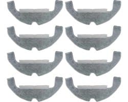 Wisserdoeken Geschikt voor DREAME D10 Plus Gen 2 / D10s plus / D9 PLUS robotstofzuigeraccessoires, D10 Plus Gen 2 accessoires, 8 dweilpads, herbruikbaar en wasbaar, reservedoek, accessoires