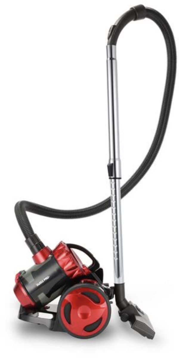 Swiss Pro+ Stofzuiger Zonder Zak - Red - Stofzuigers - Vacuum Cleaner Zakloos - 850W - Sterke Zuigkracht - HEPA Filter - Compact, Licht & Krachtig - Gemakkelijk Schoon Te Maken — afbeelding 1