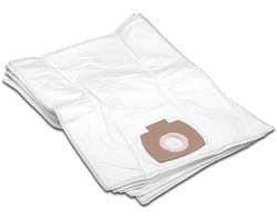 Stofzuigerzak Compatibel met 10 zakken met zuigers Makita 446L VC2010L VC2021L VC2511 VC2512L VC3011L - Microvezel non tissée Blanc
