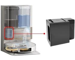 detergent tank - reinigingsoplossingsmodule compatibel met Dreame L10s HEAT