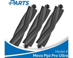 Mova P50 Pro Ultra Borstels (3 Stuks, Plus.Parts® alternatief voor RMSRB0)