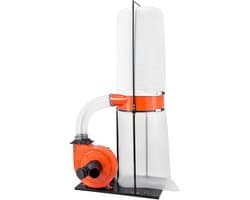 VEVOR Stofafzuigsysteem, 2038,8 M³/U 2,5 Micron Spaanafzuigsysteem, 2,0 HP Zaagselafzuigsysteem met 132,5 L Stofzak en 159 L Filterzak, Stofafzuiger voor Houtbewerking