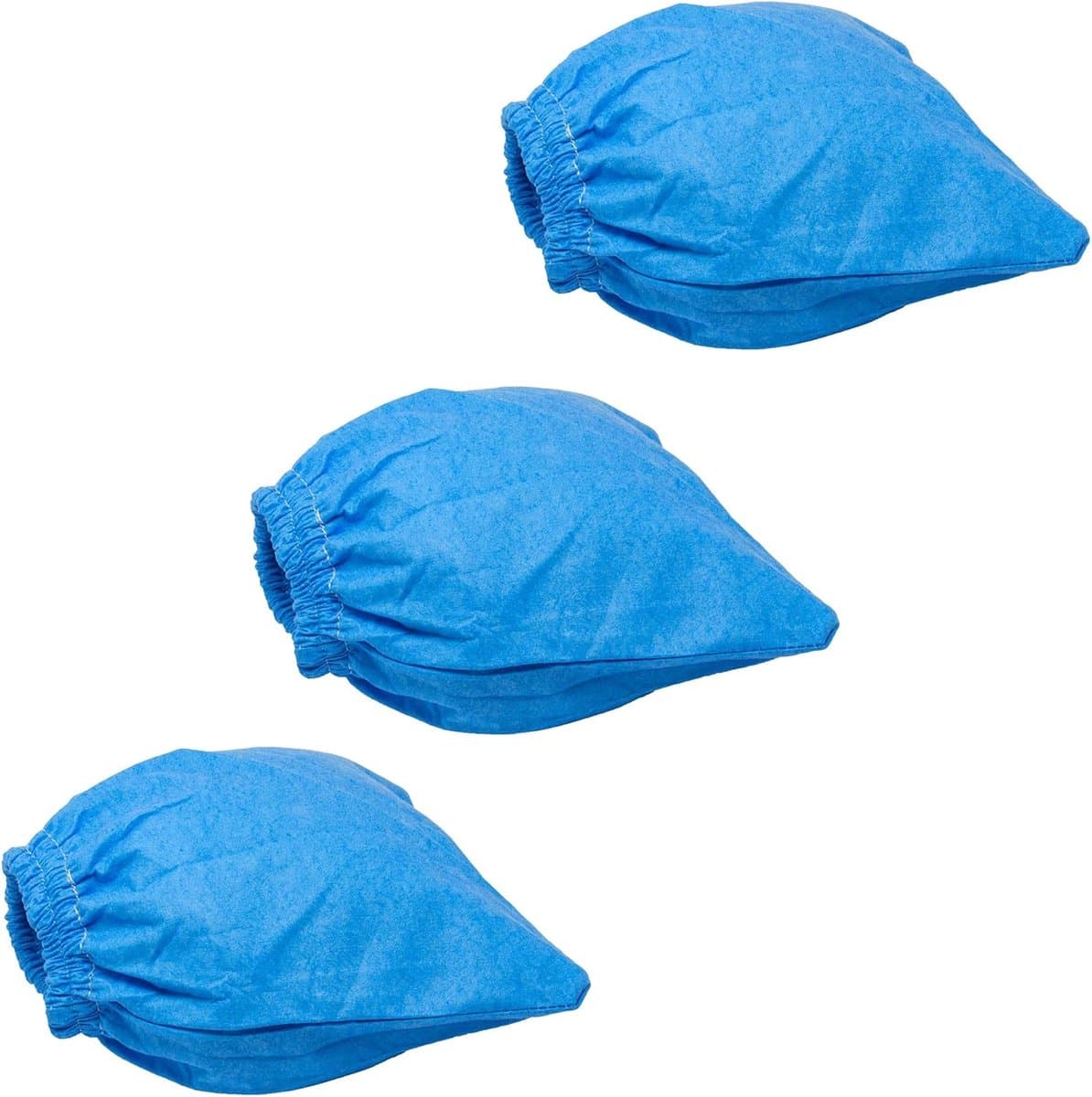 Stoffen filter Geschikt voor de Lidl/Parkside PNTS 1300 nat-/droogstofzuiger - wasbare filterzak, blauw, 3 stuks — afbeelding 1