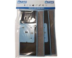 Wasbare Natte Dweilpads geschikt voor de iRobot Braava Jet 'm' Serie (4 Stuks)