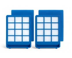 2x Filter geschikt voor Philips Powerpro/Marathon Ultimate met schuim inzet
