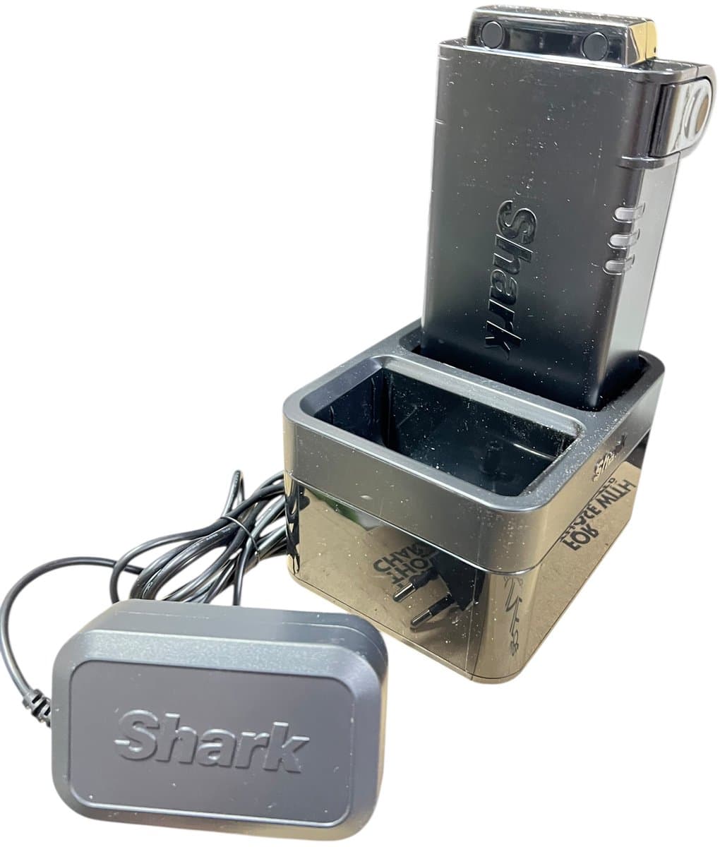 Shark Originele uitbreidingsset voor IZ300-serie steelstofzuiger Li-ion accu + Dubbele lader + Adaptor (3-delige set) — afbeelding 1