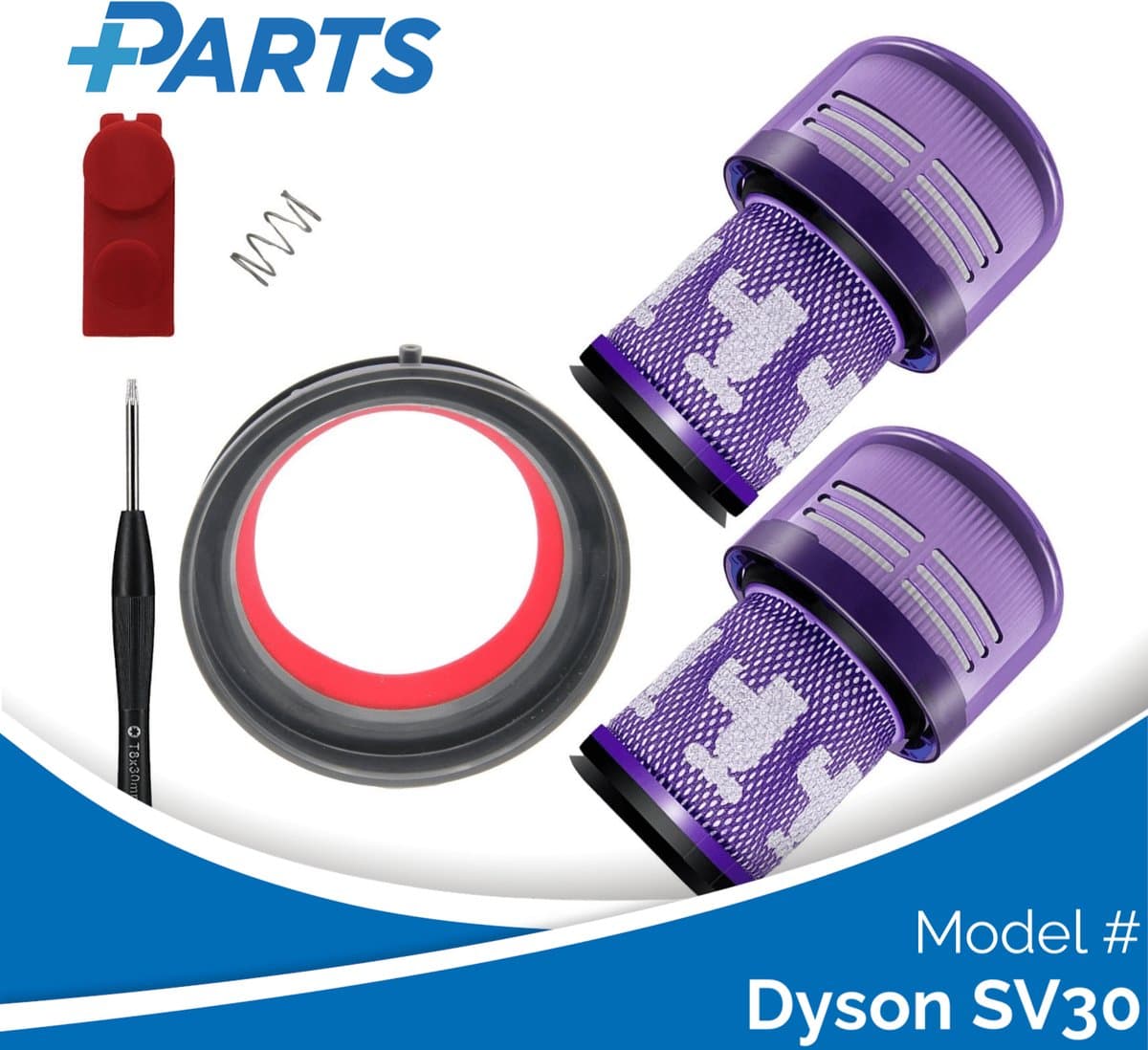 Dyson SV30 Onderhoudsset (Plus.Parts® alternatief voor 971517-01) — afbeelding 1